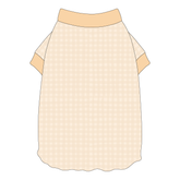 Autumn Vibes Only - Creamy Gingham - Flutter Waist Tee